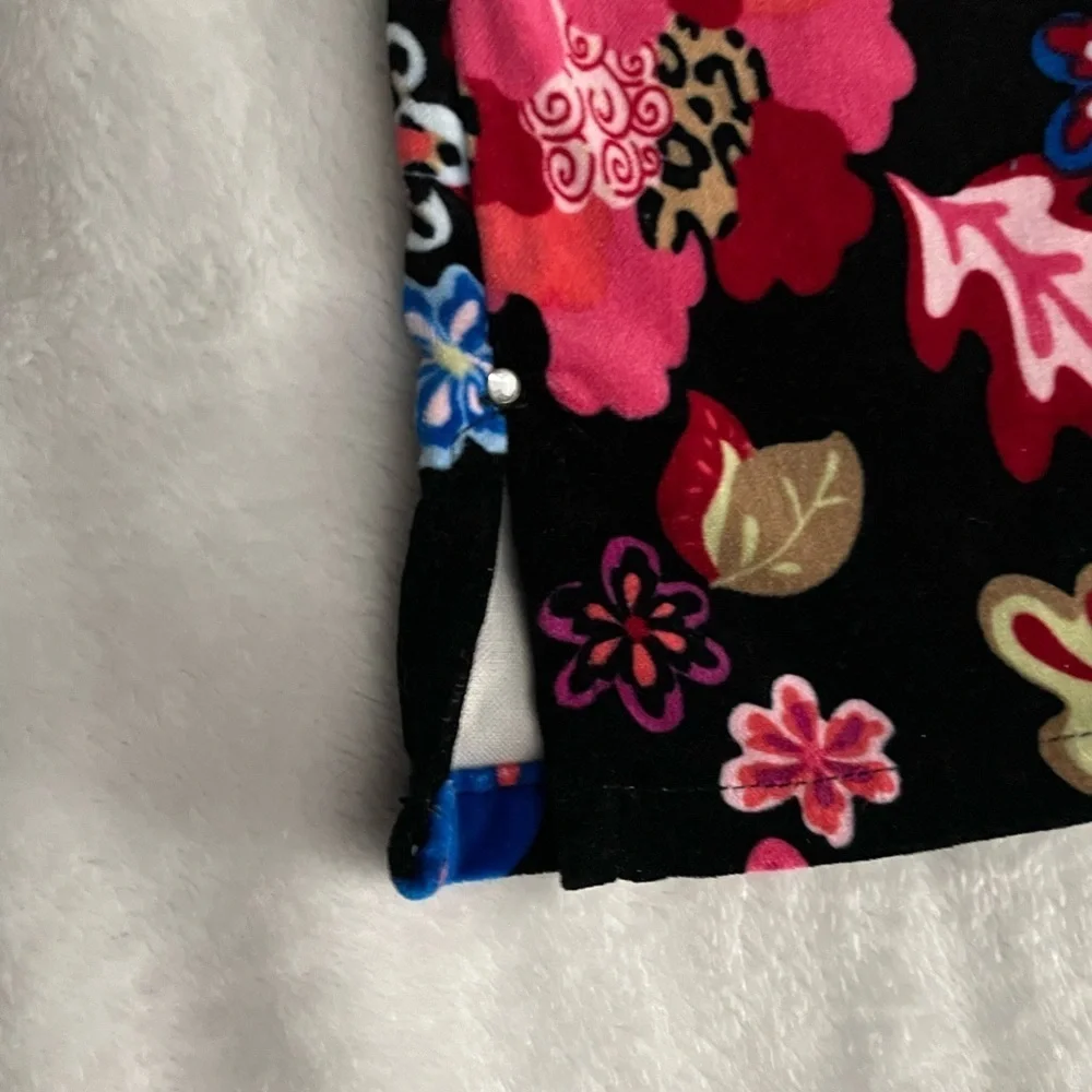 The Children's Place Floral Pink and cheetah print flare pants